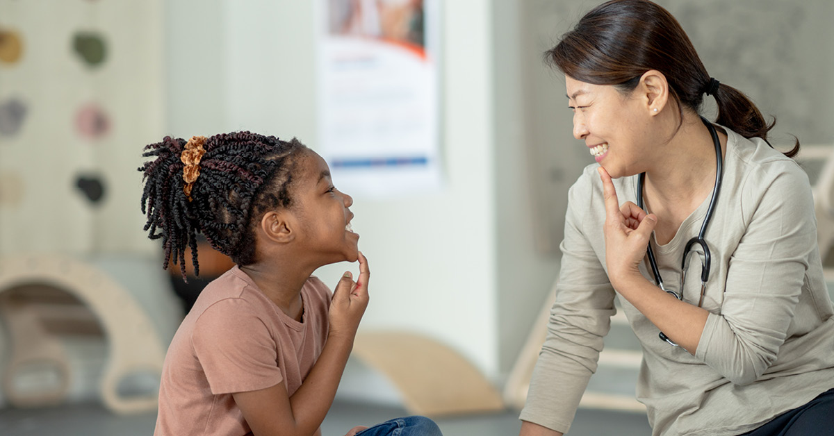 speech therapy appointment