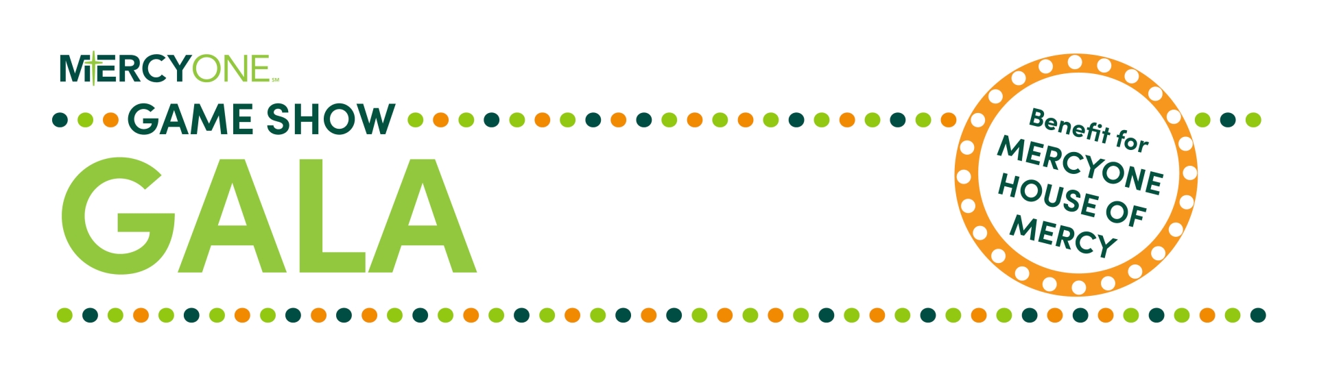 MercyOne Game Show Gala logo